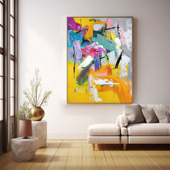 Abstract Canvas Art #AB499