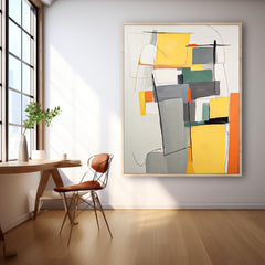 Abstract Canvas Art #AB515