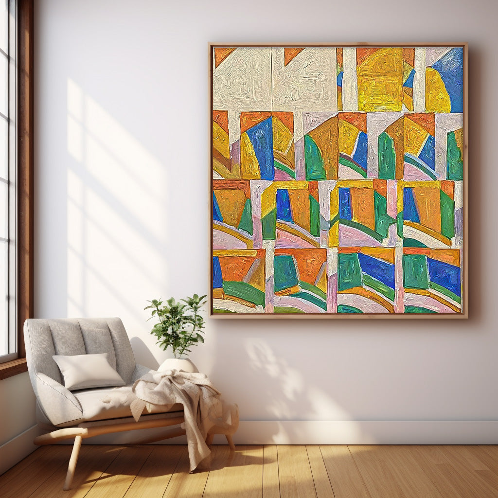 Abstract Canvas Art #AB006