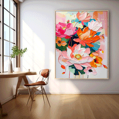 Flower Canvas Art #FL136