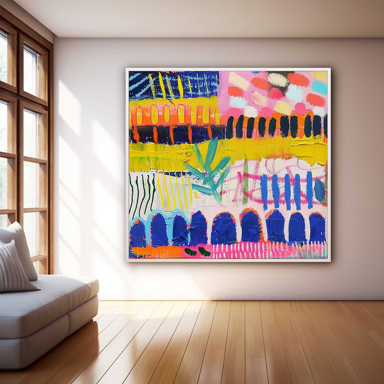 Abstract Canvas Art #AB683