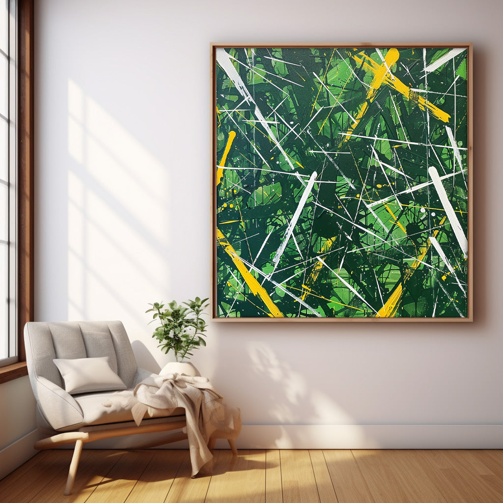 Abstract Canvas Art #AB503
