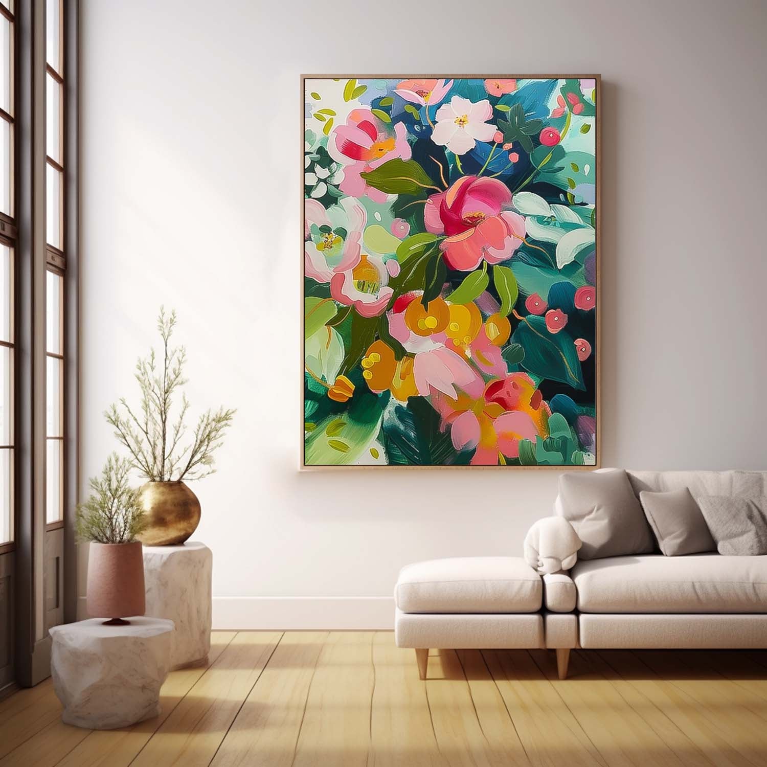 Flower Canvas Art #FL086