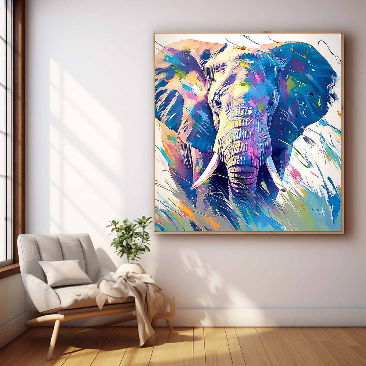 Animal Canvas Art #AN087