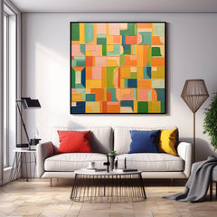 Abstract Canvas Art #AB413