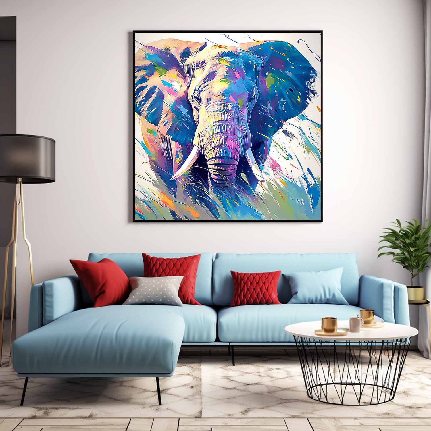 Animal Canvas Art #AN087