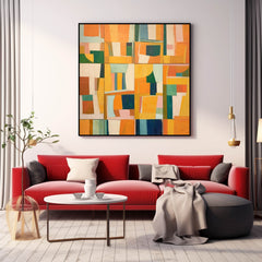 Abstract Canvas Art #AB412