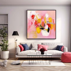 Abstract Canvas Art #AB381