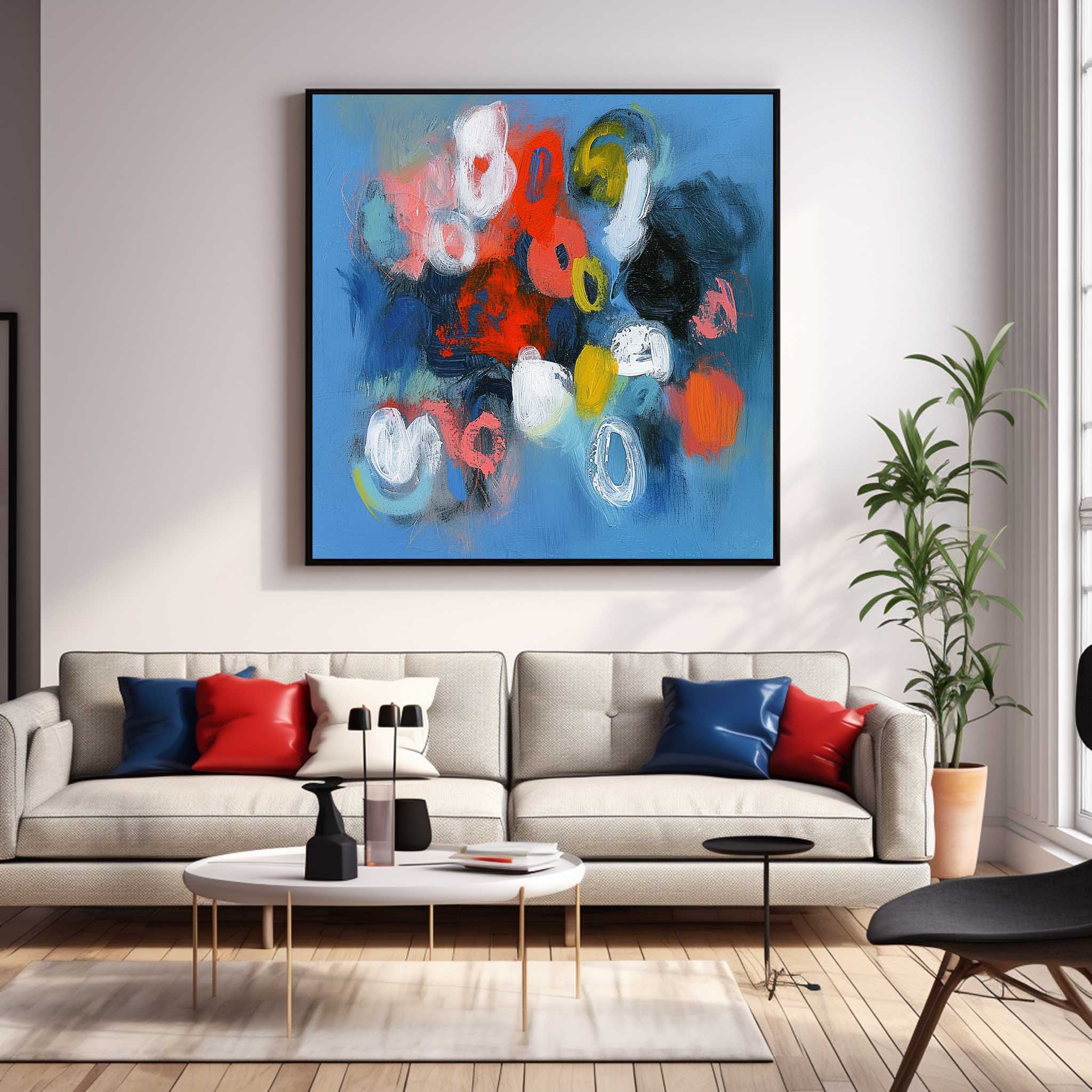 Abstract Canvas Art #AB376