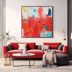 Abstract Canvas Art #AB428