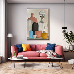Abstract Canvas Art #AB409