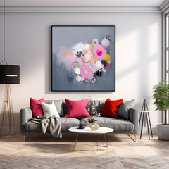 Abstract Canvas Art #AB392