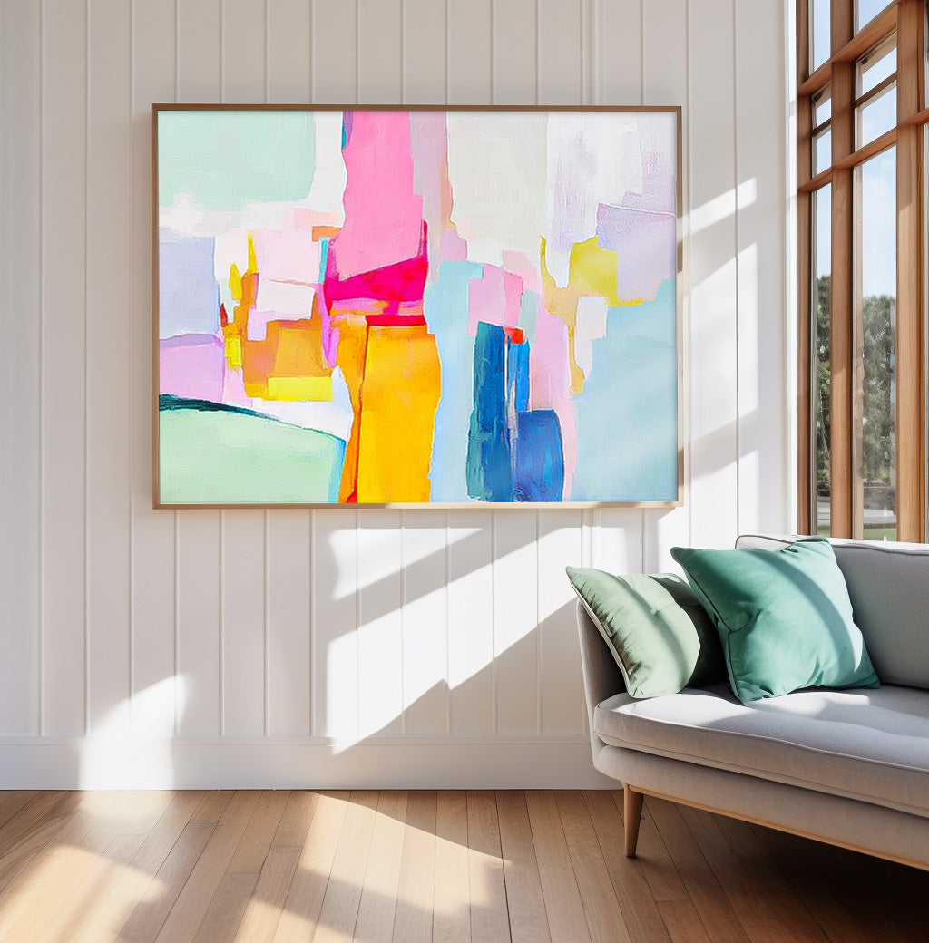 Abstract Canvas Art #AB001
