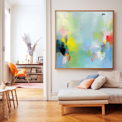 Abstract Canvas Art #AB445