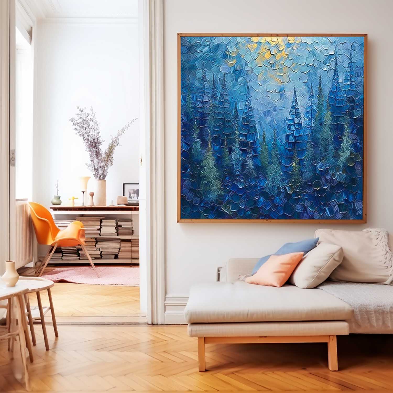 Abstract Canvas Art #AB527