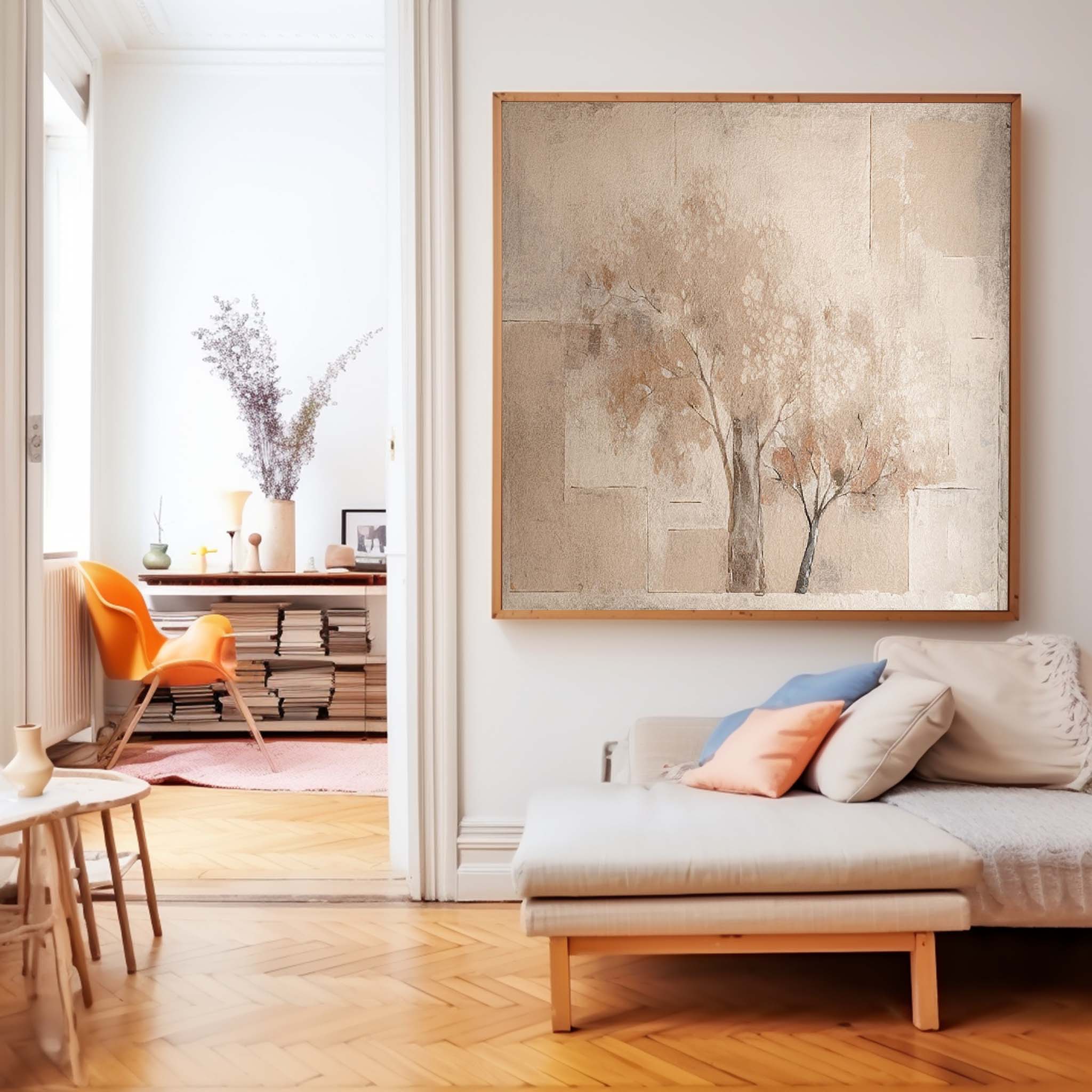 Abstract Canvas Art #AB512
