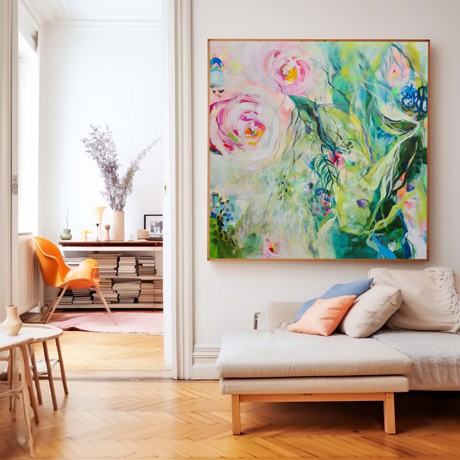 Flower Canvas Art #FL259