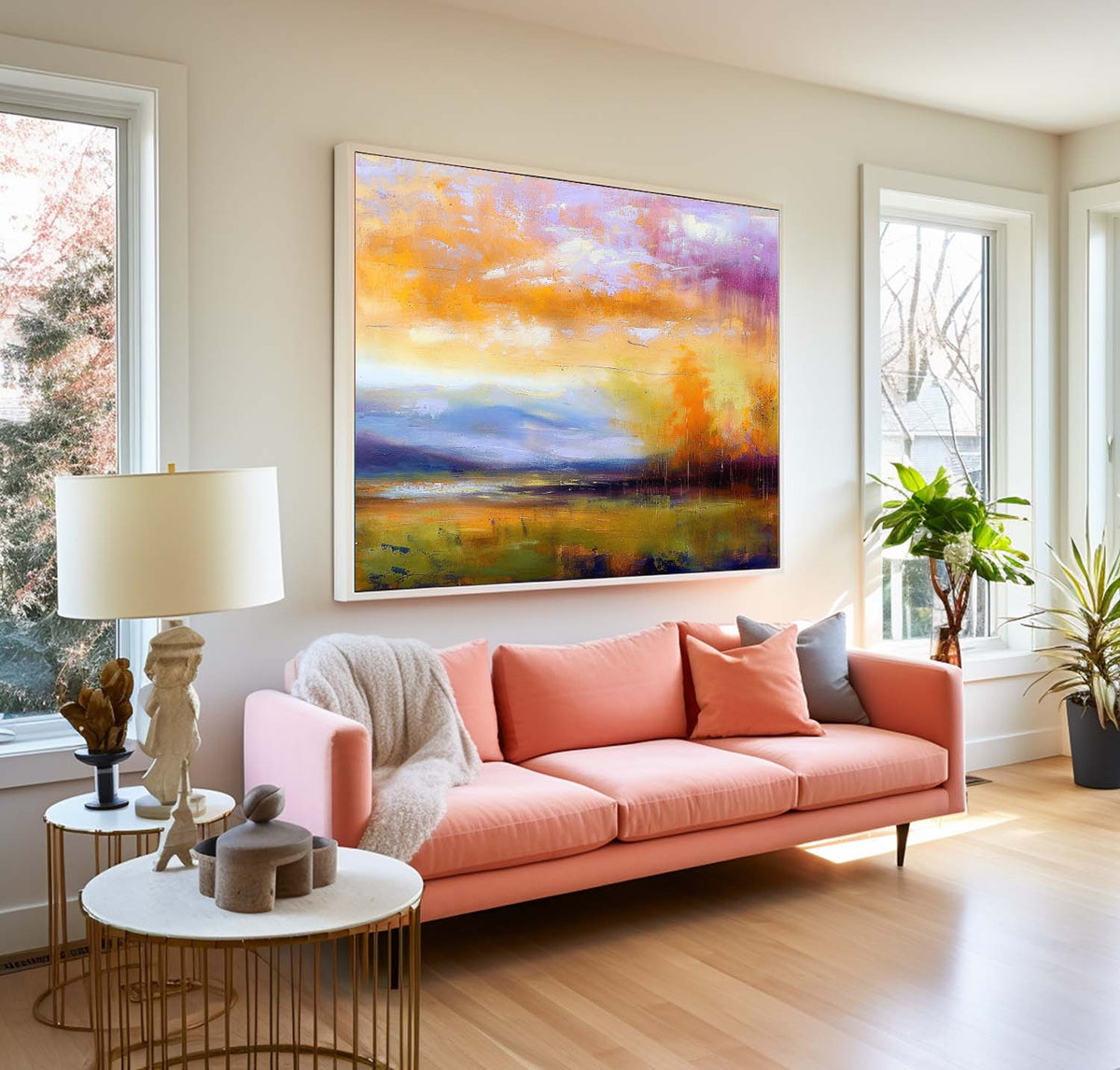 Abstract Canvas Art #AB651