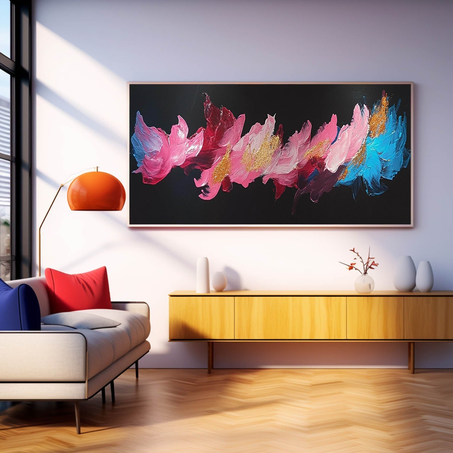 Abstract Canvas Art #AB588