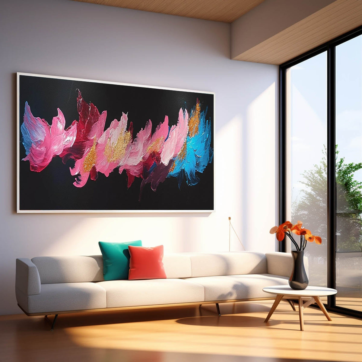 Abstract Canvas Art #AB588