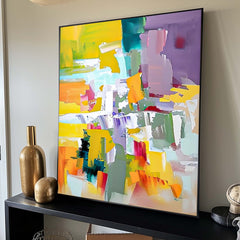 Abstract Canvas Art #AB500