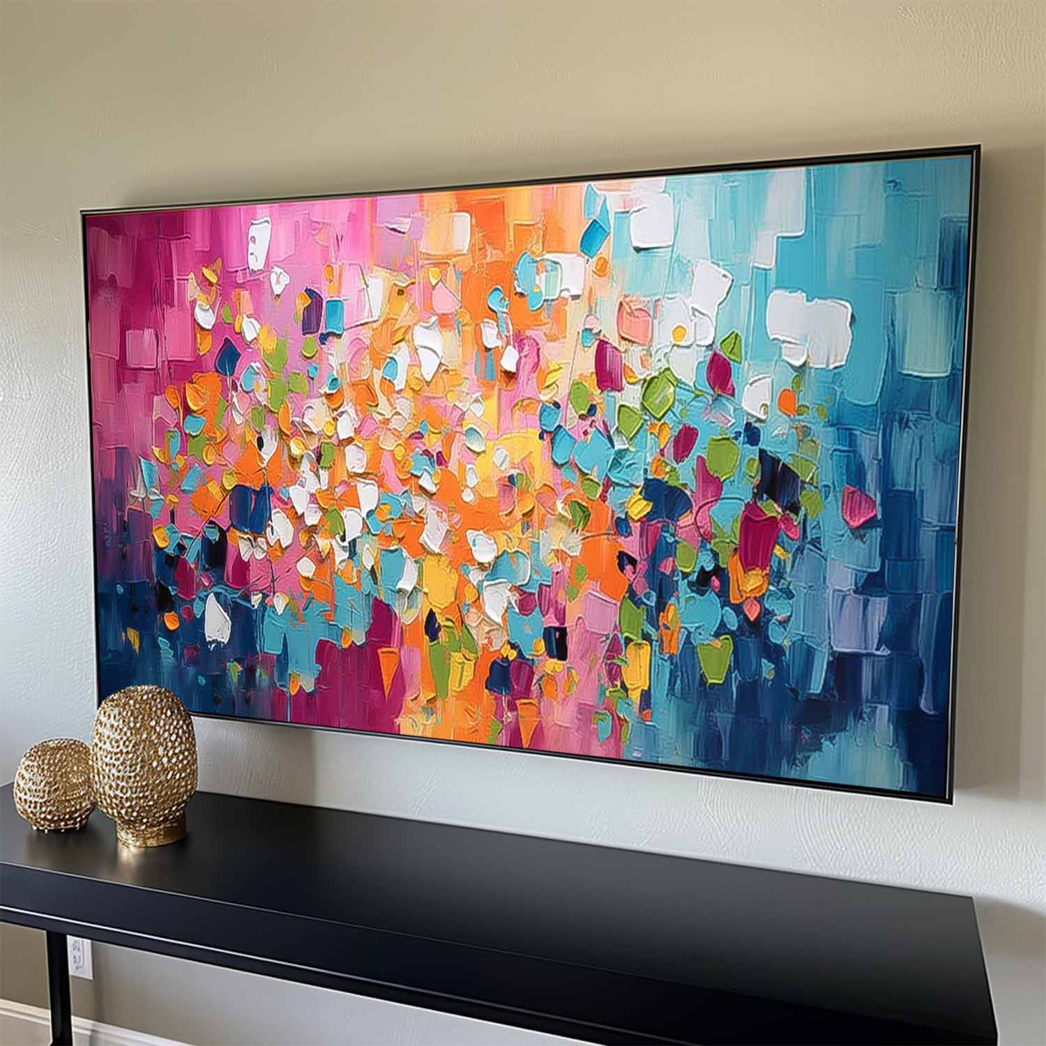 Abstract Canvas Art #AB520