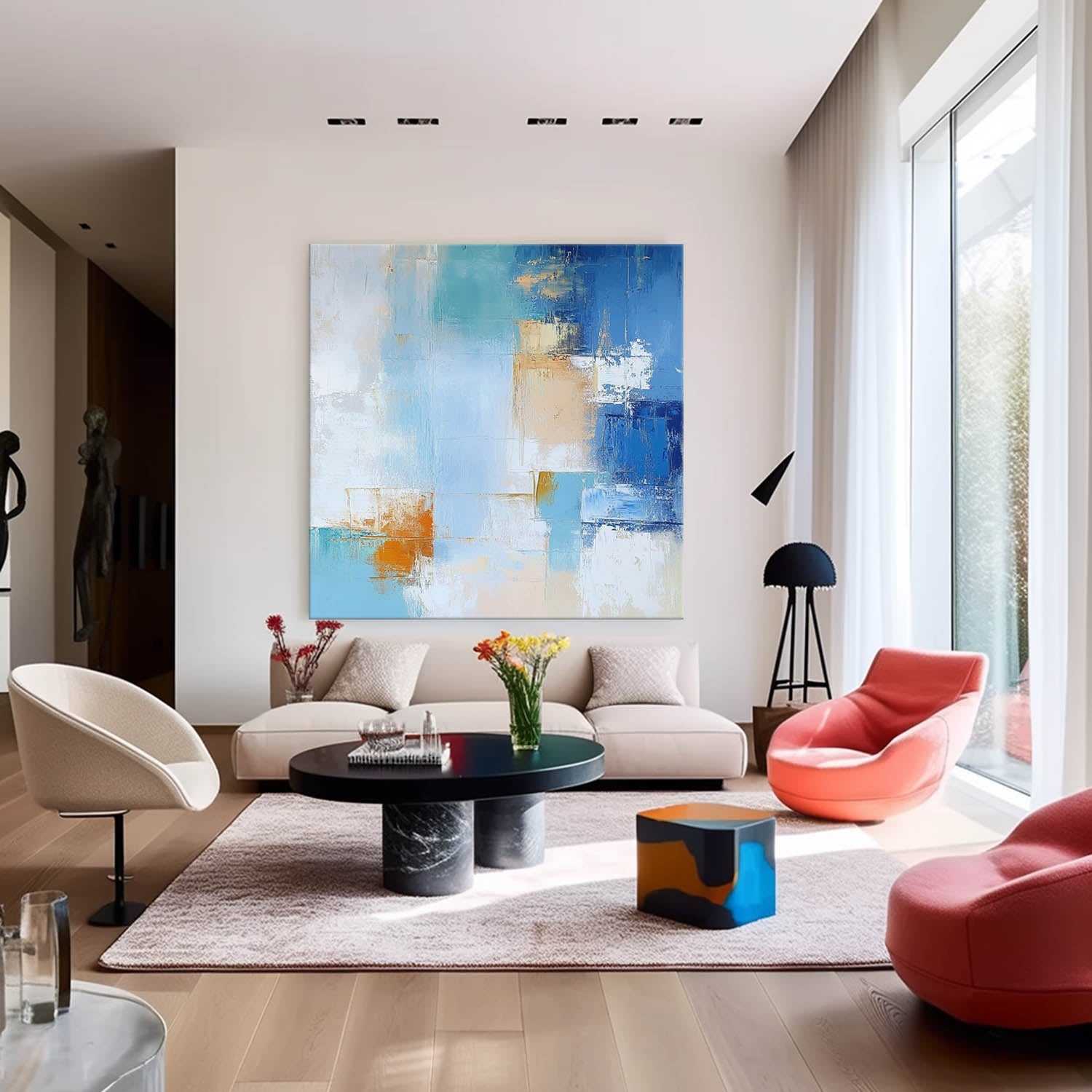 Abstract Canvas Art #AB603