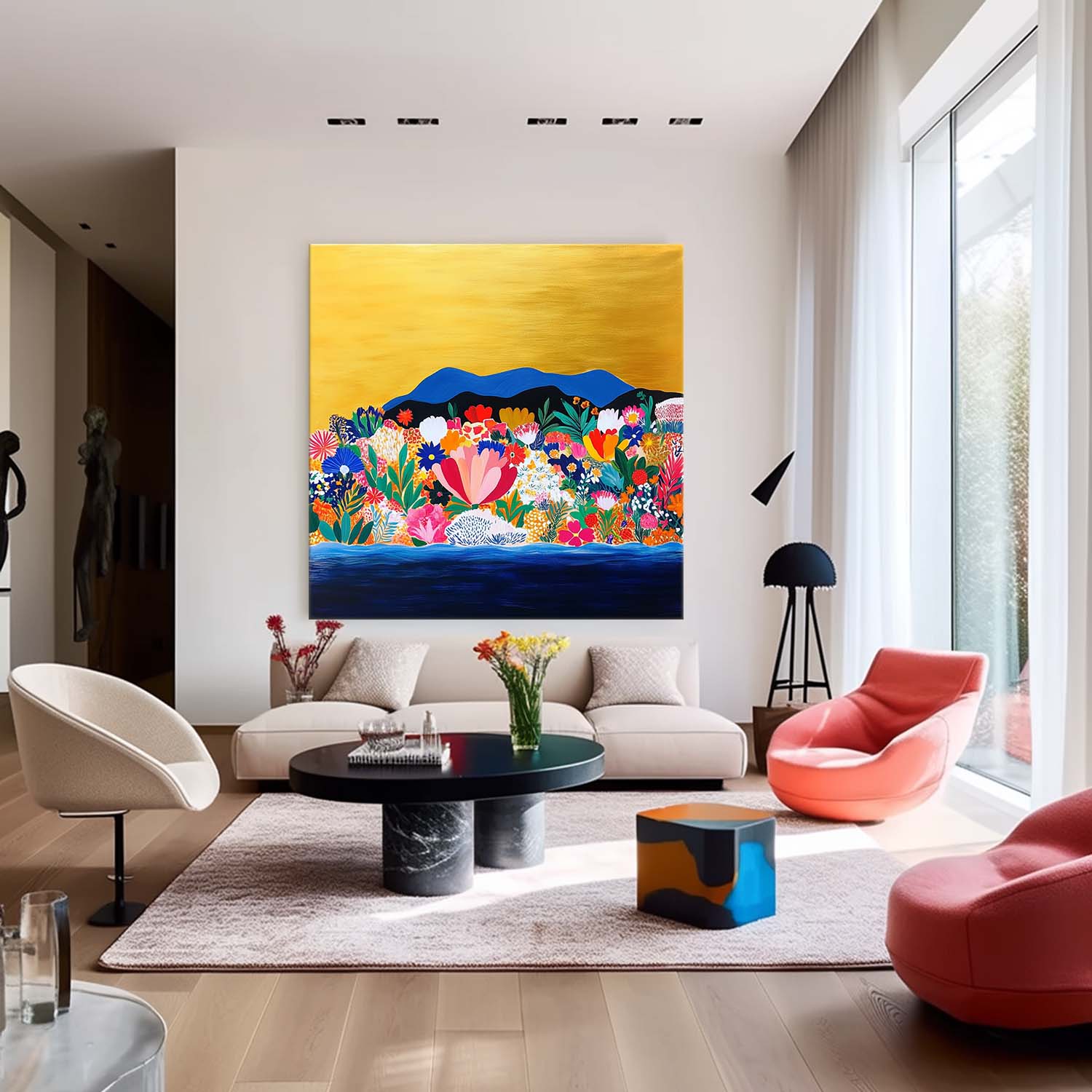 Flower Canvas Art #FL239