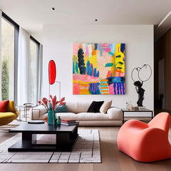 Abstract Canvas Art #AB684