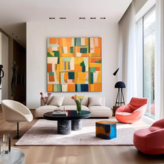 Abstract Canvas Art #AB412