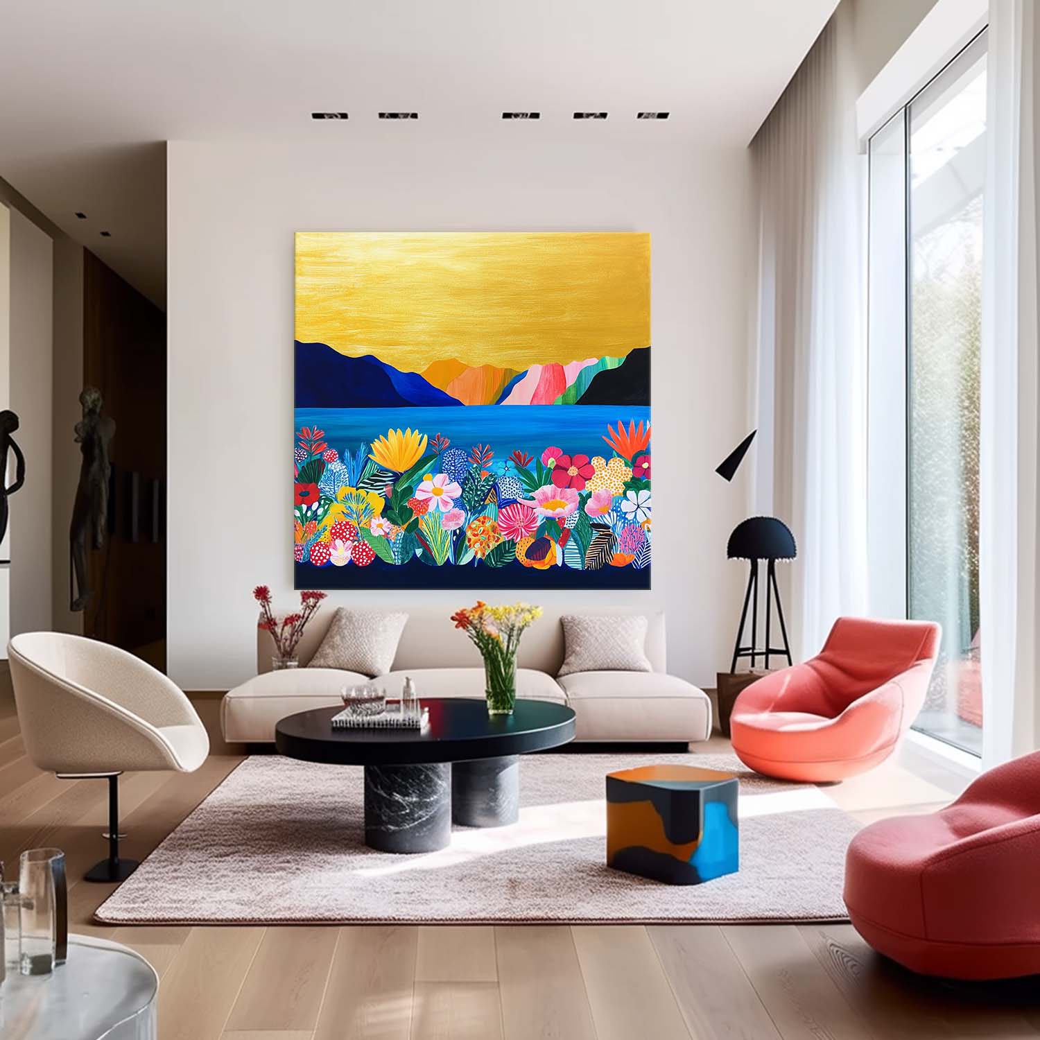 Flower Canvas Art #FL237
