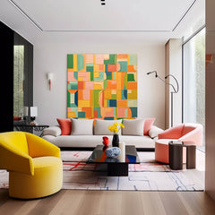 Abstract Canvas Art #AB413