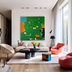 Abstract Canvas Art #AB380