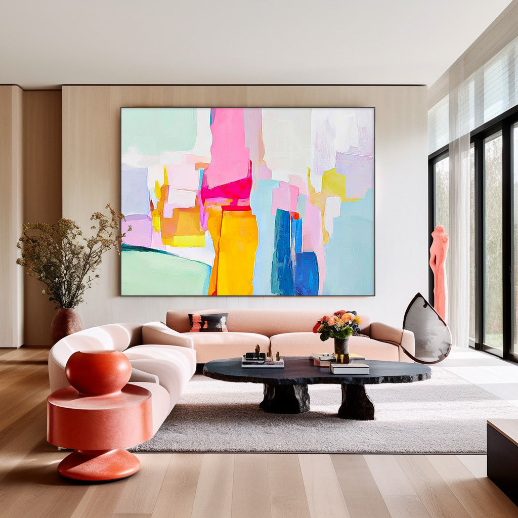 Abstract Canvas Art #AB001