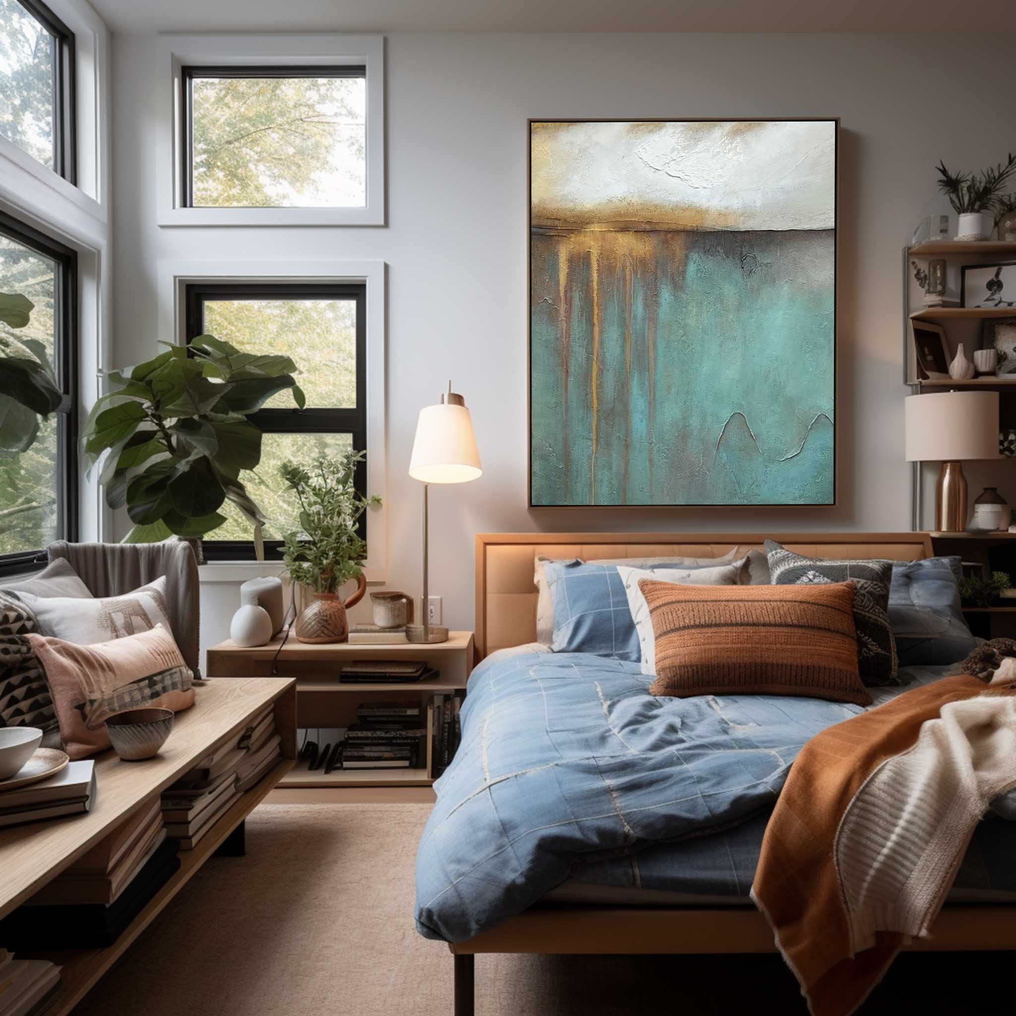 Abstract Canvas Art #AB399