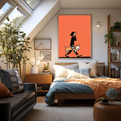 Abstract Canvas Art #AB404