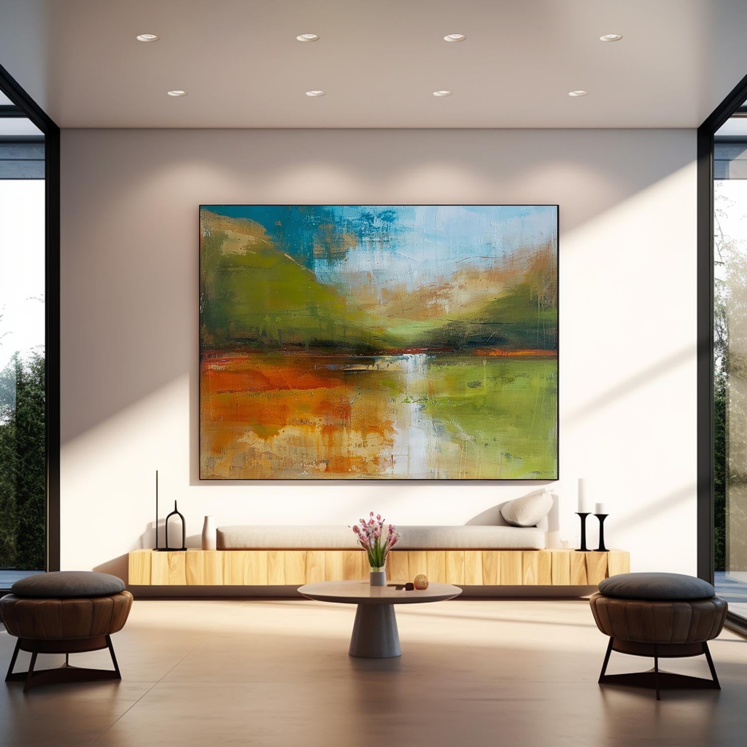 Abstract Canvas Art #AB626