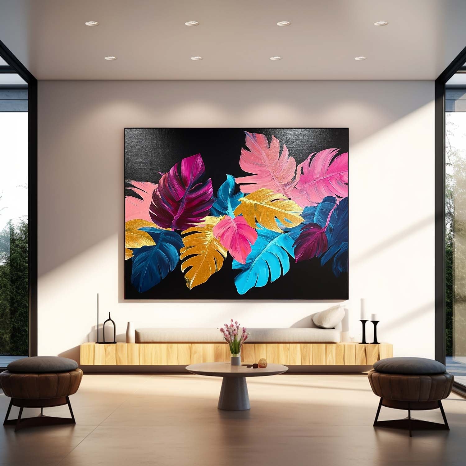 Flower Canvas Art #FL180