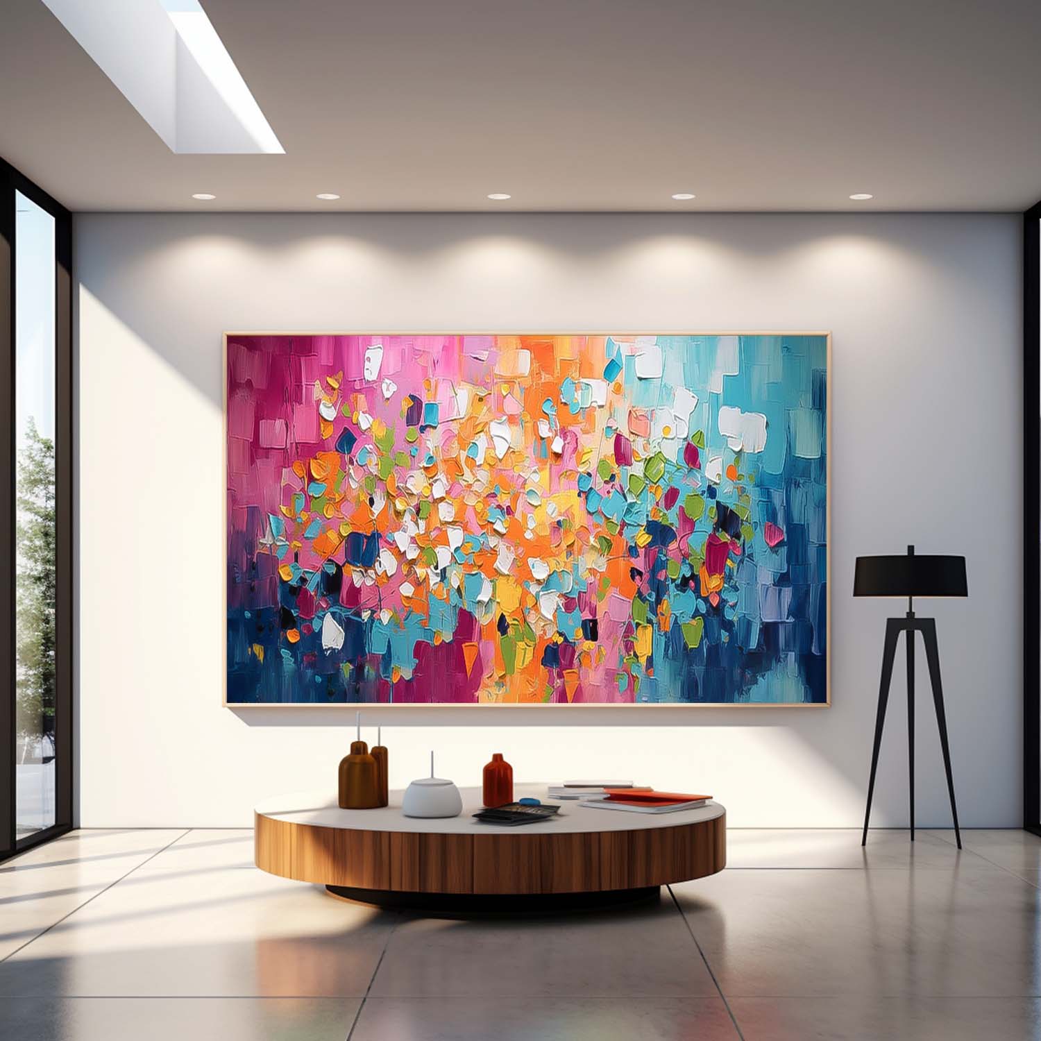 Abstract Canvas Art #AB520