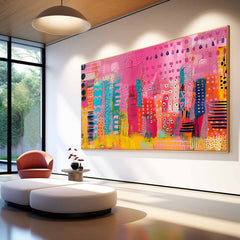 Abstract Canvas Art #AB677