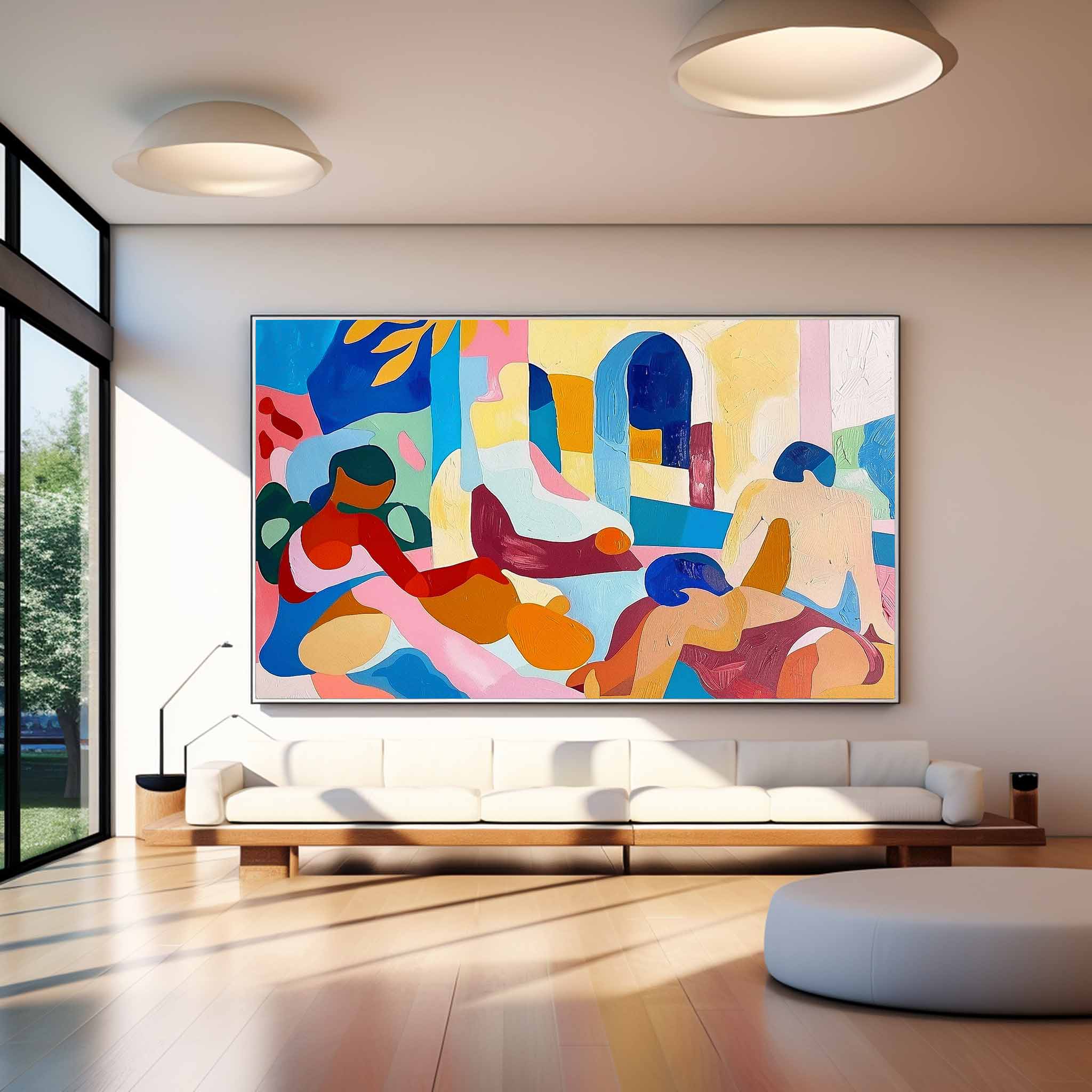 Abstract Canvas Art #AB550