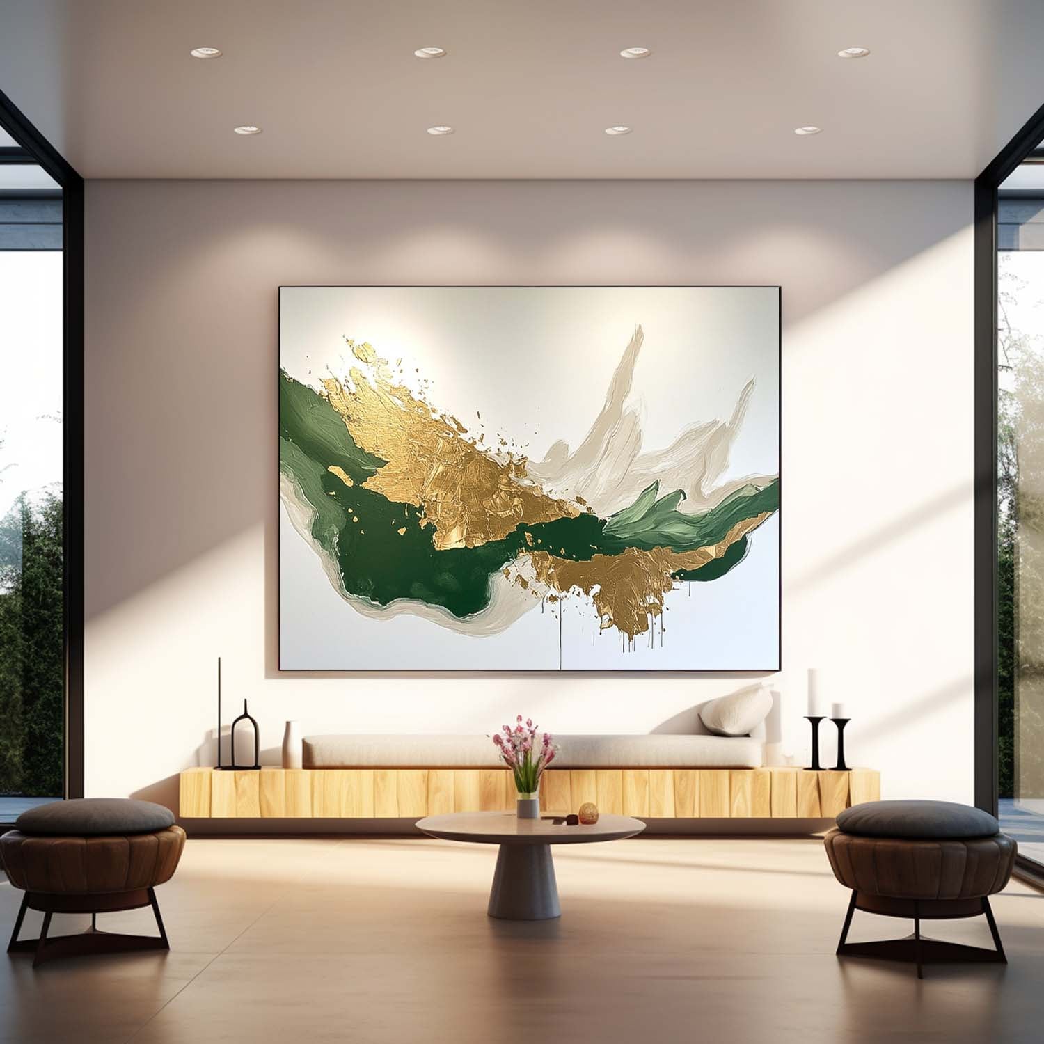 Abstract Canvas Art #AB595