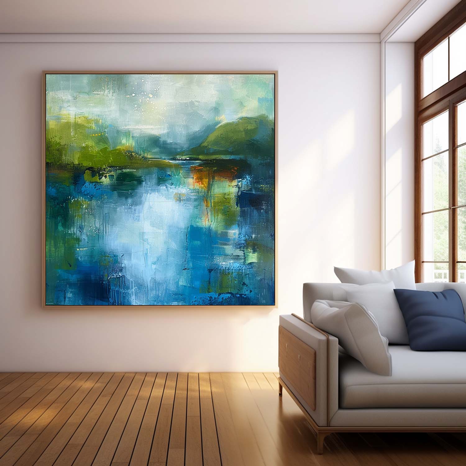 Abstract Canvas Art #AB647