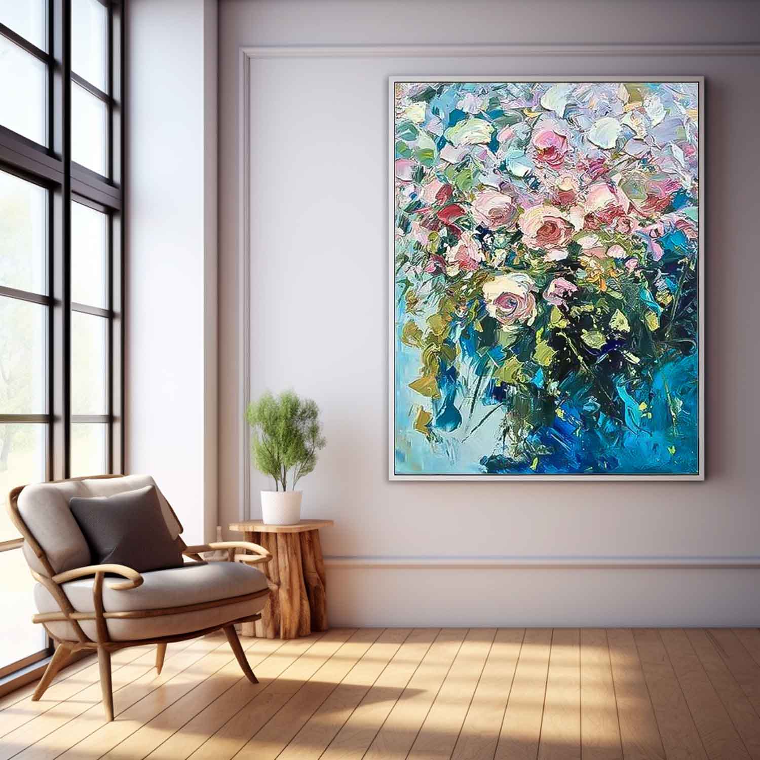 Flower Canvas Art #FL064