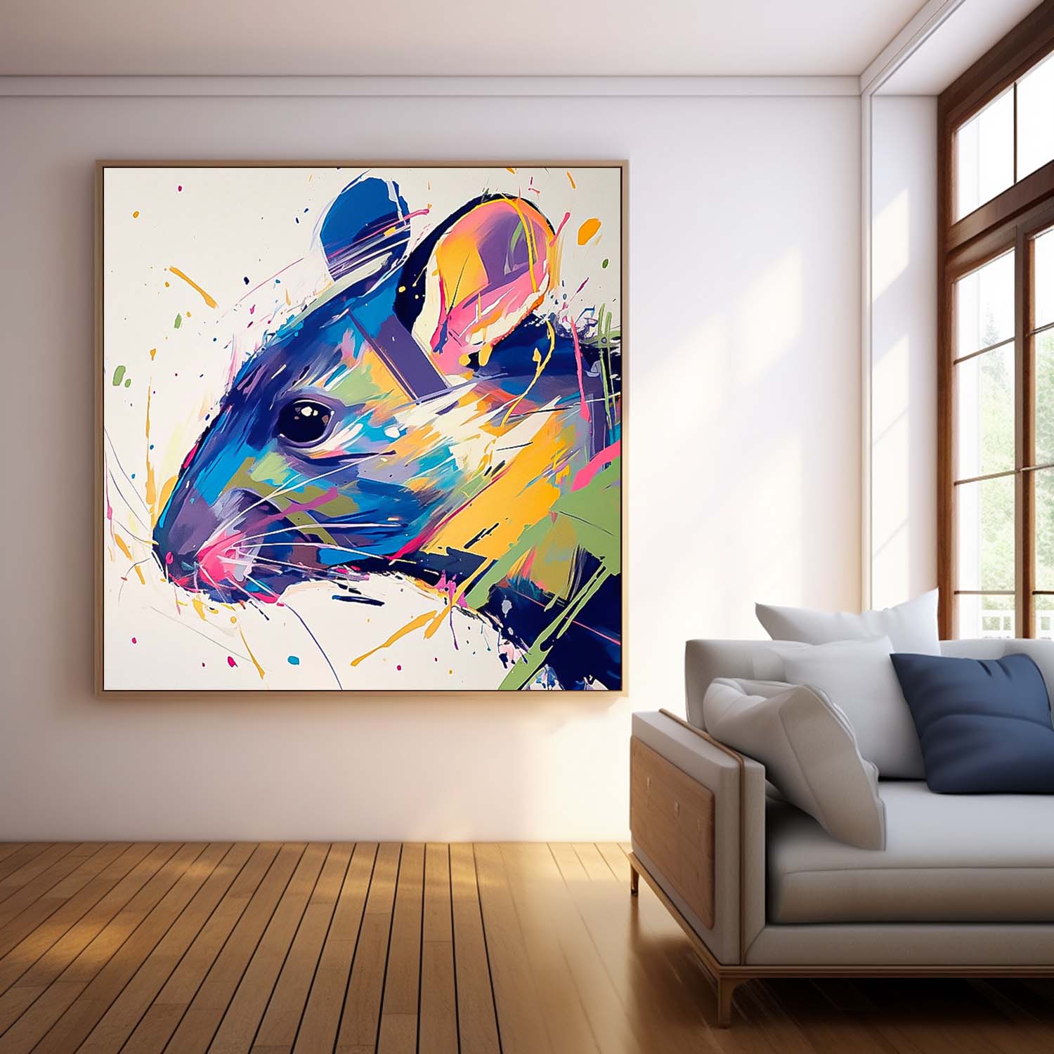 Animal Canvas Art #AN097