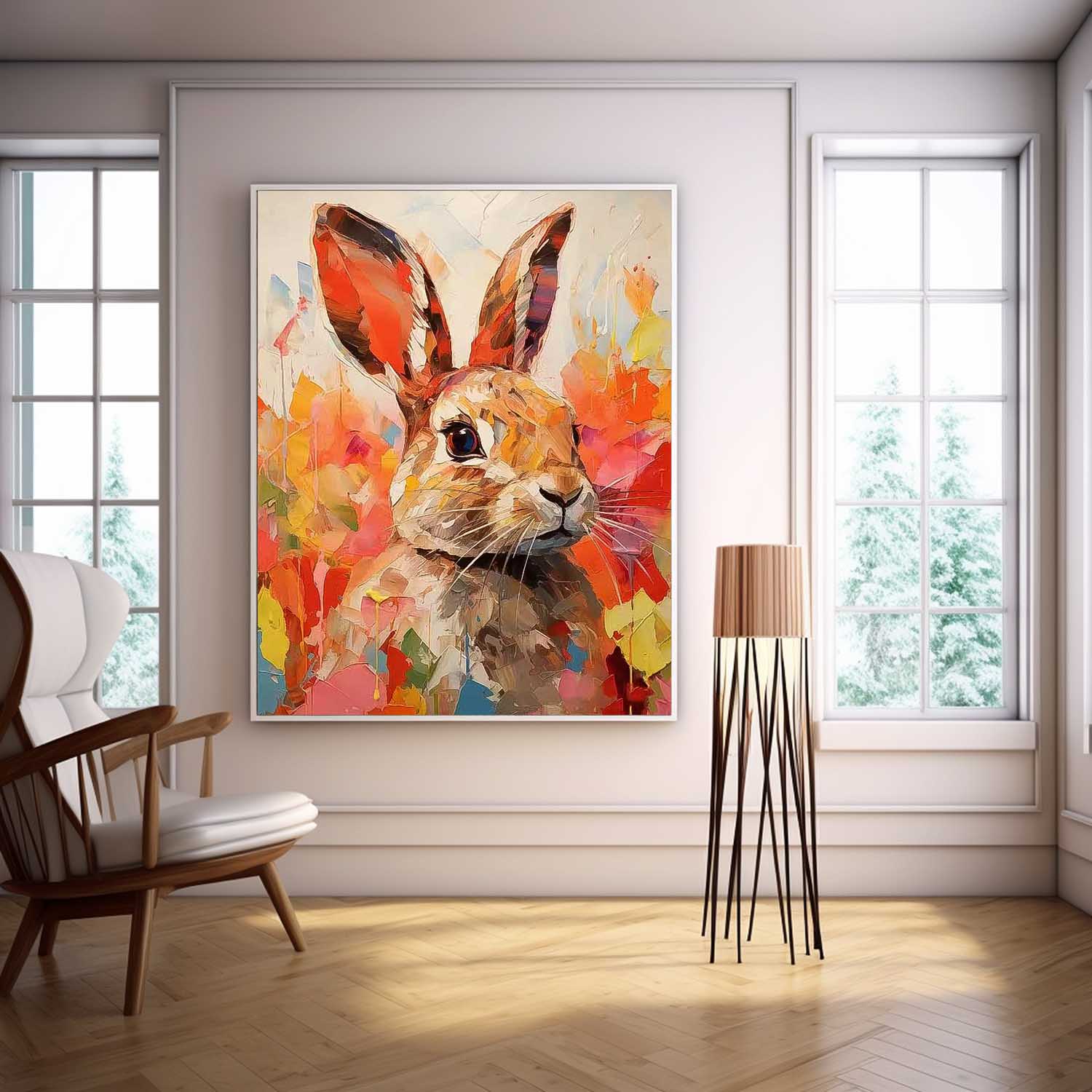 Animal Canvas Art #AN045