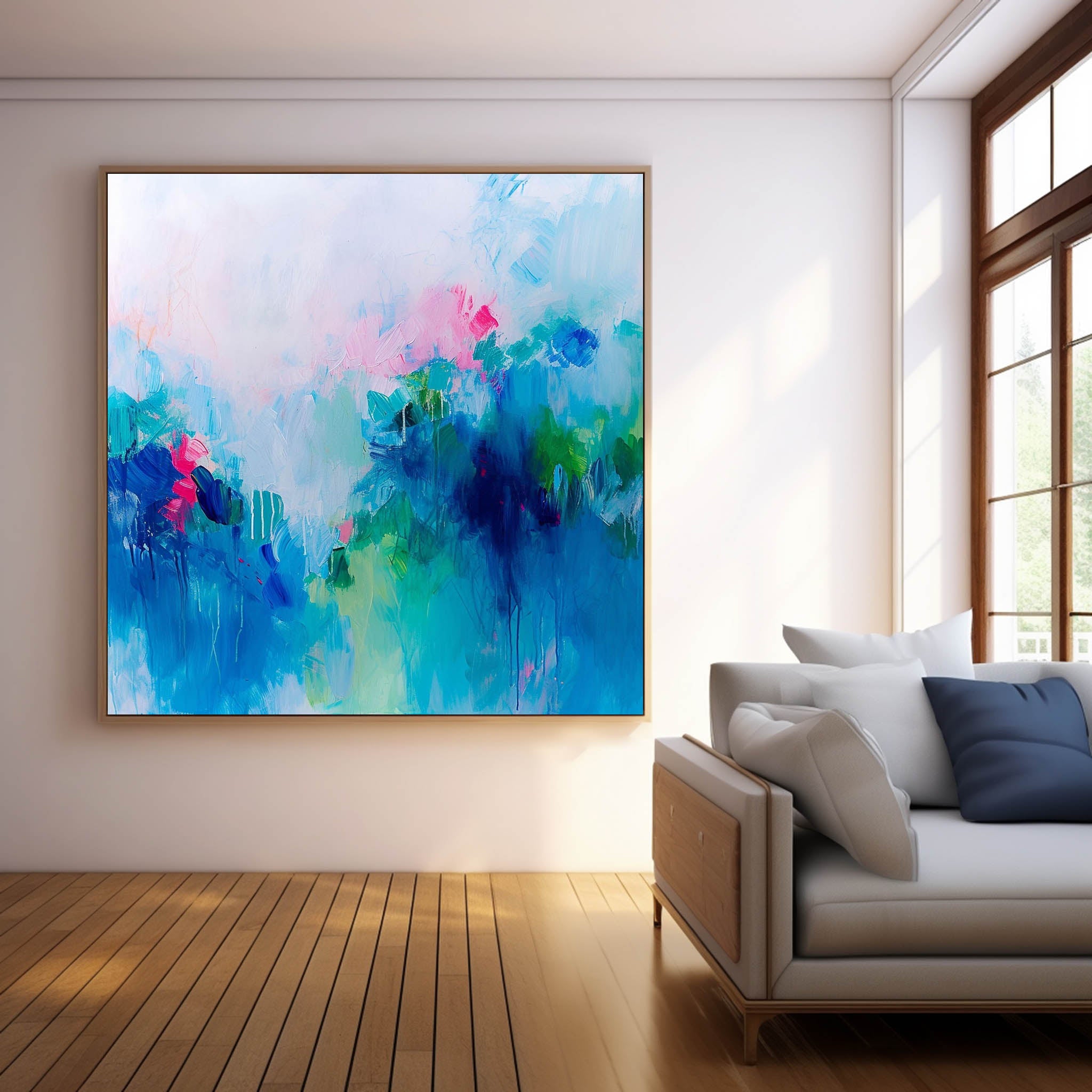 Abstract Canvas Art #AB465
