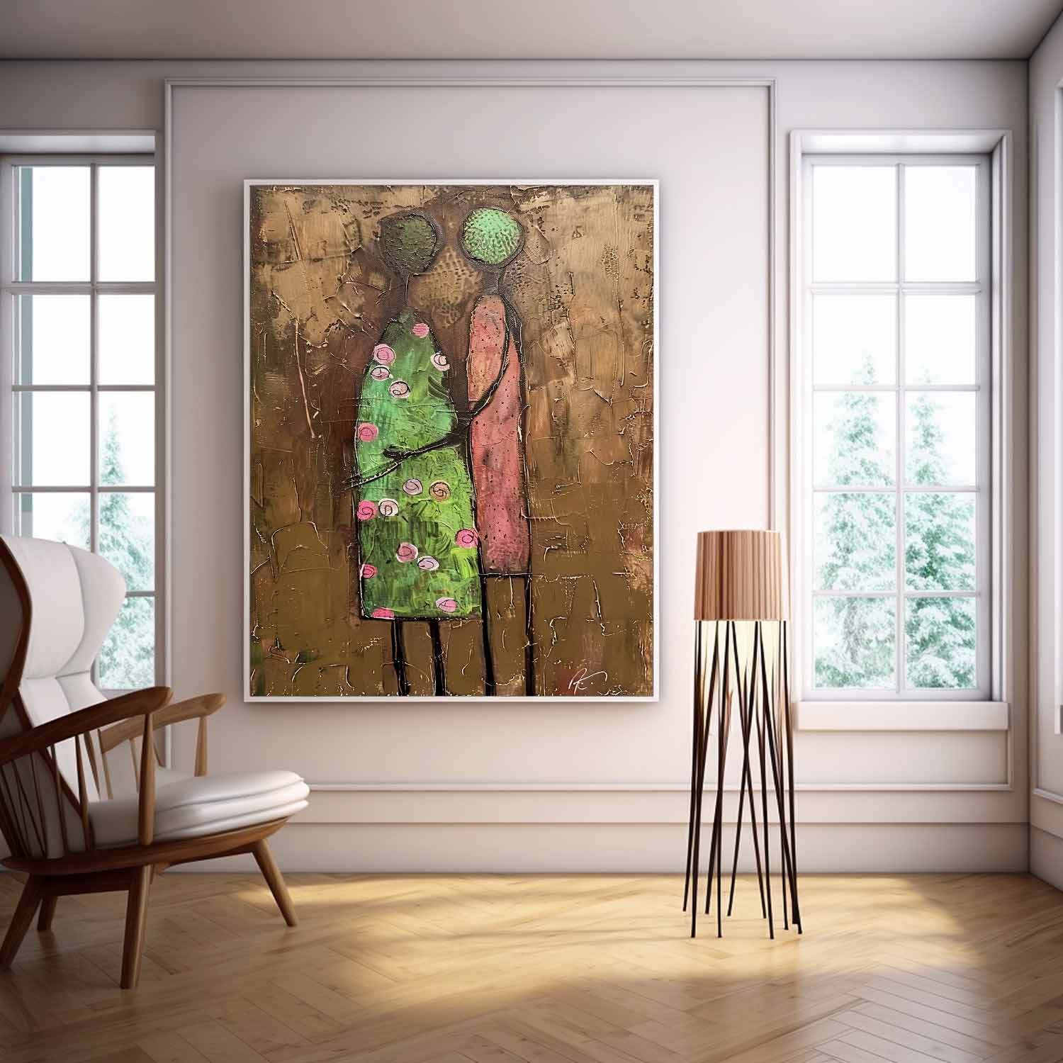 People Canvas Art #PE105