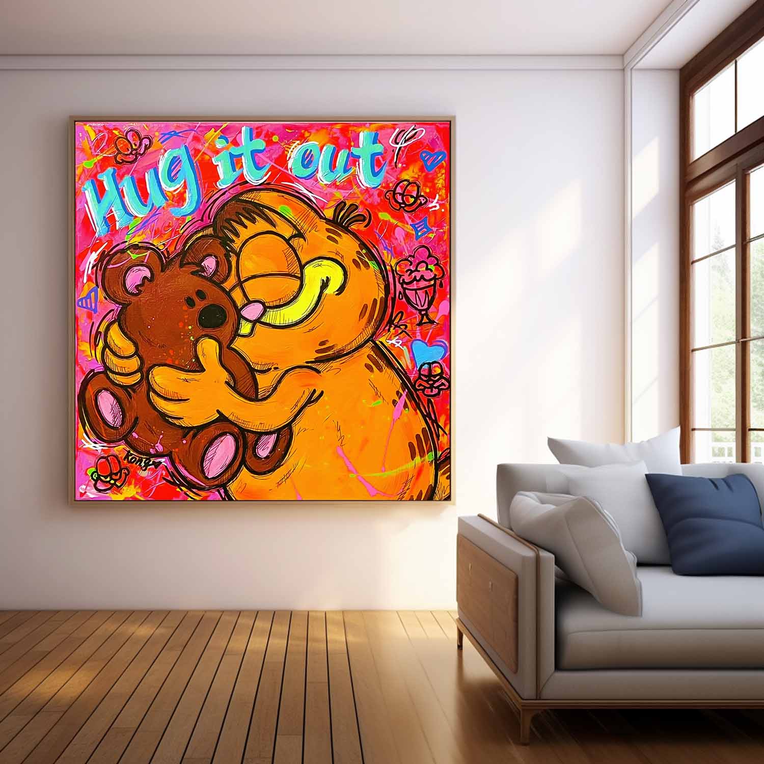 Animal Canvas Art #AN078