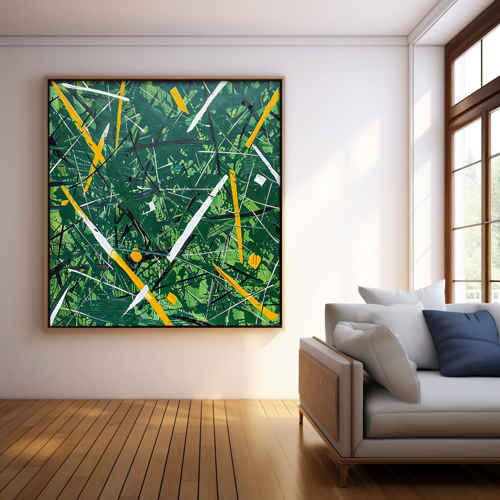 Abstract Canvas Art #AB501